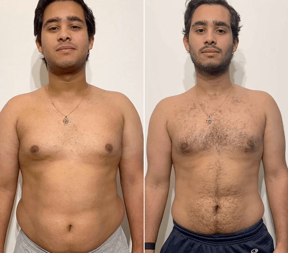ERA Fit APP Client's Transformation Picture